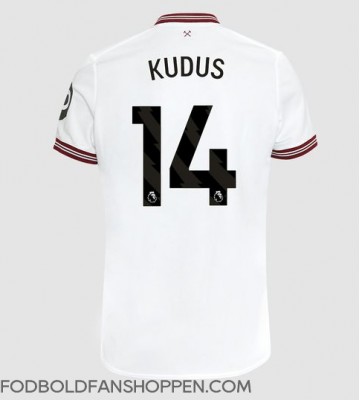 West Ham United Mohammed Kudus #14 Udebanetrøje 2023-24 Kortærmet